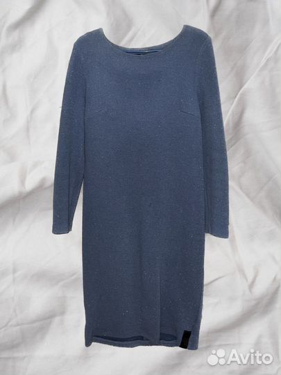 Платье синее