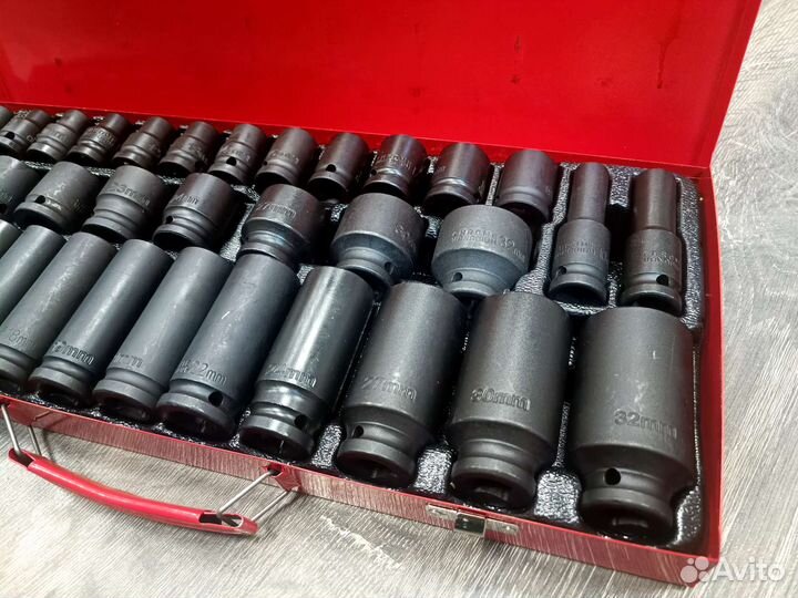 Набор ударных головок 35 предметов