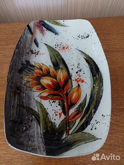 Блюдо стекло