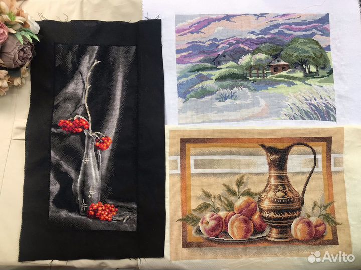 Вышивка крестом картина вышитая крестом