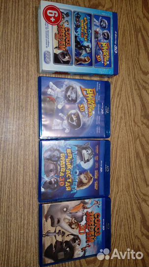 Мультфильмы blu-ray, blu-ray 3D