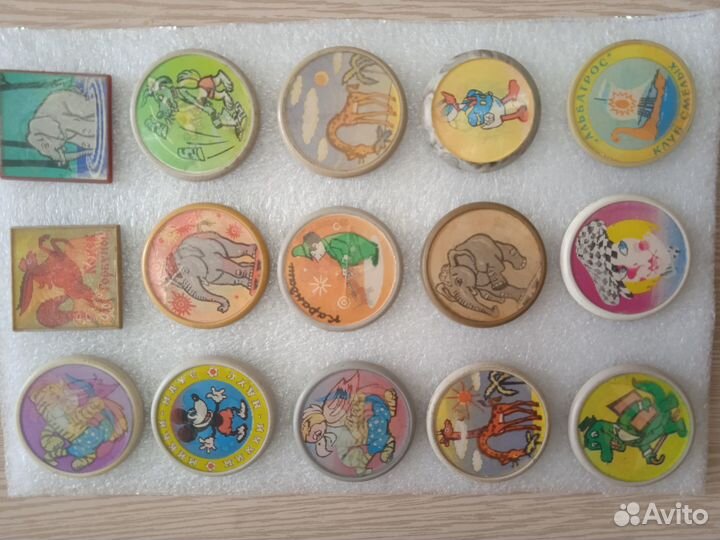 Значки. Детские. Набор. 75 шт