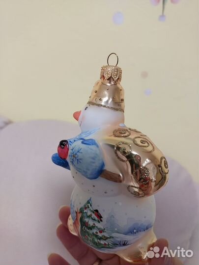 Снеговик Ариэль (Акварель)