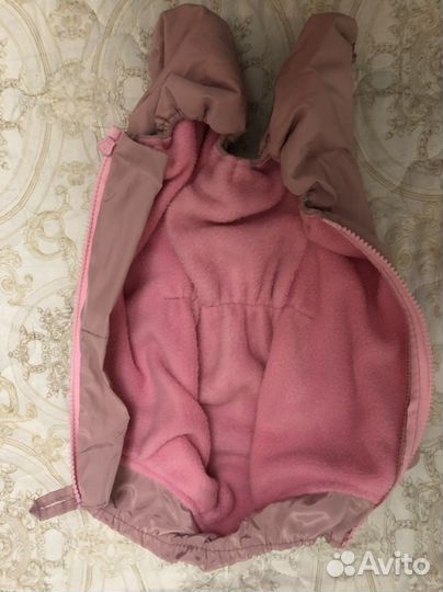 Дождевик для собак утепленный