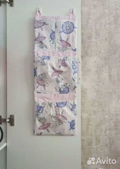 Кармашки для одежды в шкафчик в детском саду