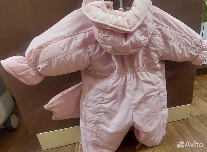 Зимний комбинезон для девочки