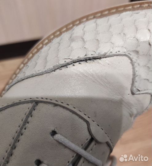 Полуботинки женские 36 размер, натуральная кожа