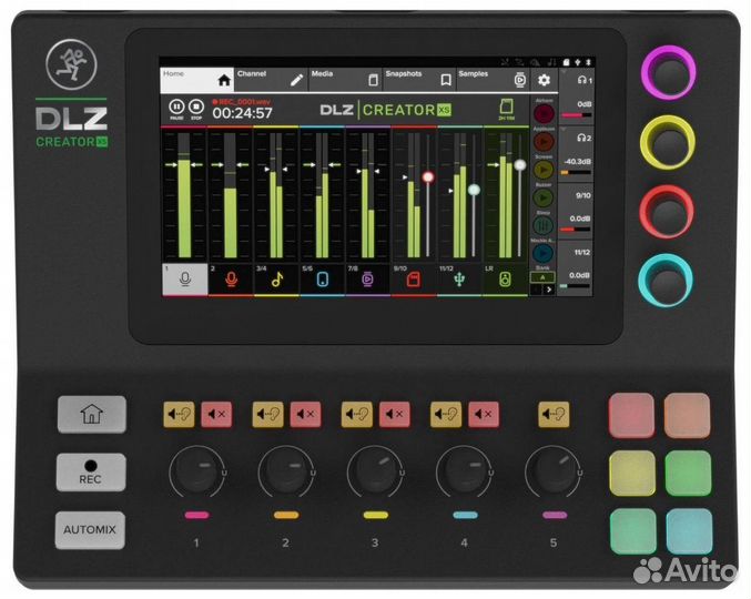 Микшер для подкастов Mackie DLZ Creator XS