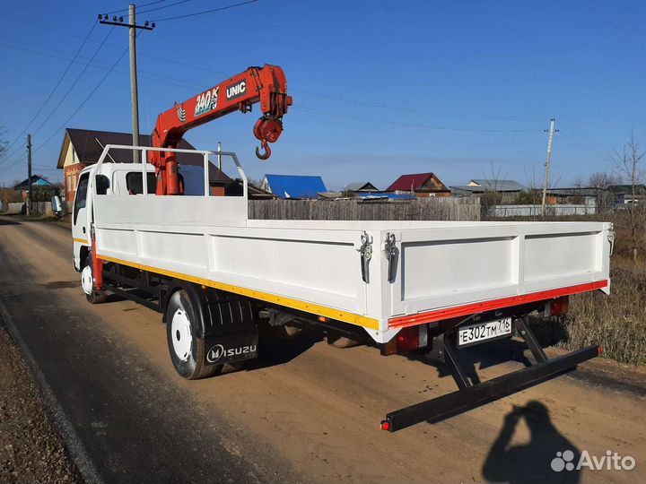 Isuzu NQR71P с КМУ, 2007