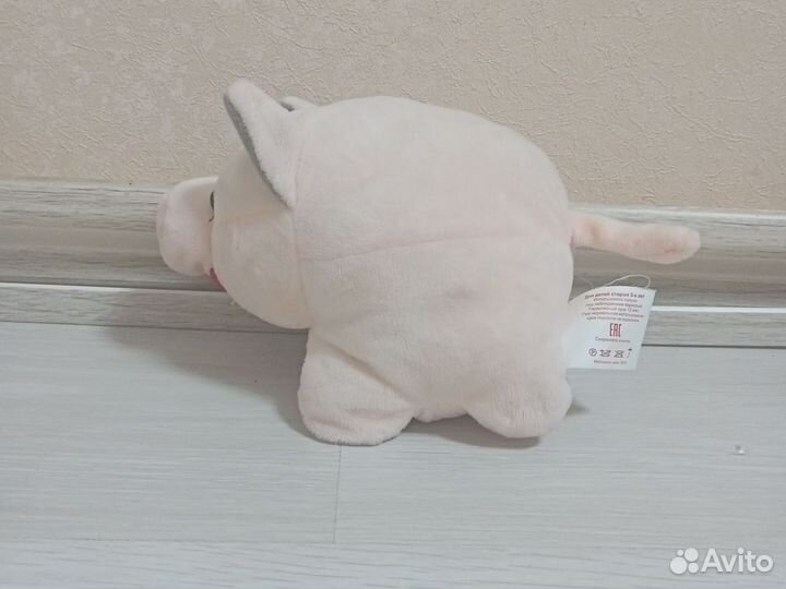 Мягкая игрушка свинка