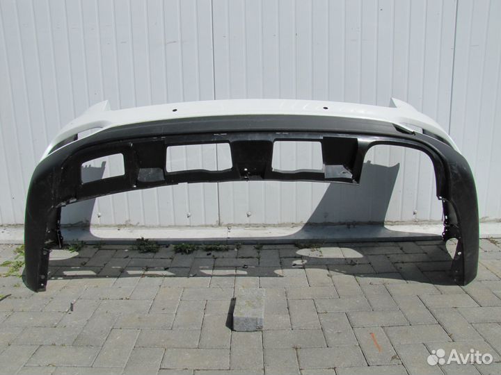 Kia Sorento 3 Prime бампер задний цвет белый 2017+