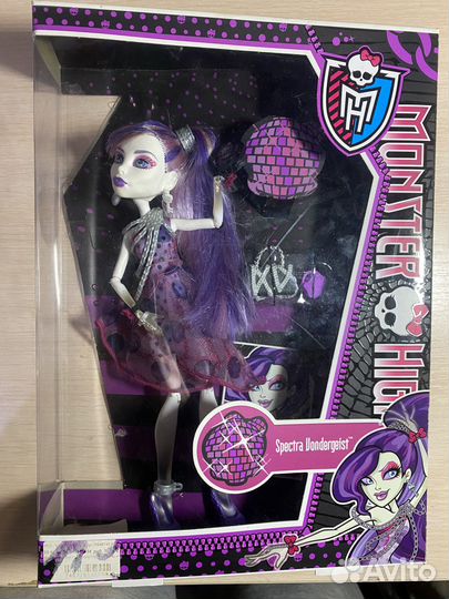 Куклы Monster high Спектра Вондергейст