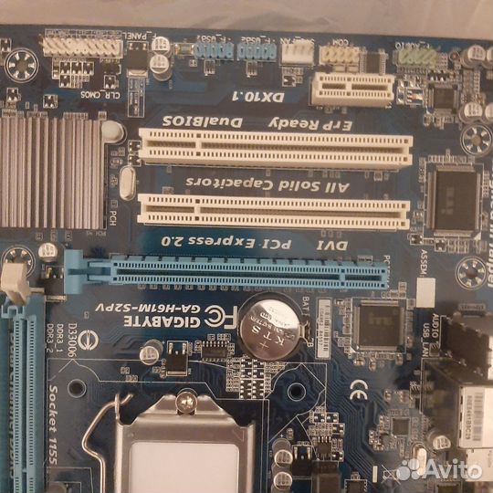 Материнская плата 1155