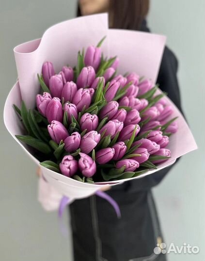 Букет из тюльпанов