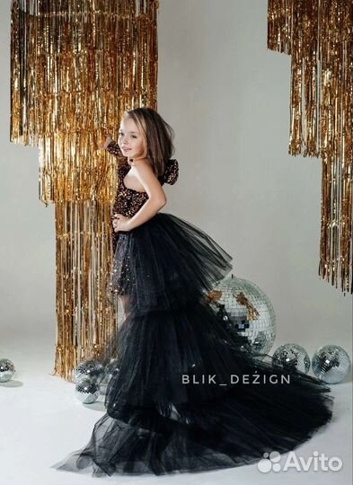 Прокат платья для фотосессии. Рост 128