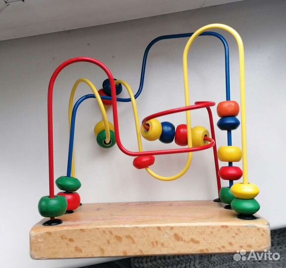 Игрушка для мелкой моторики рук. Грузовичек. Лошад