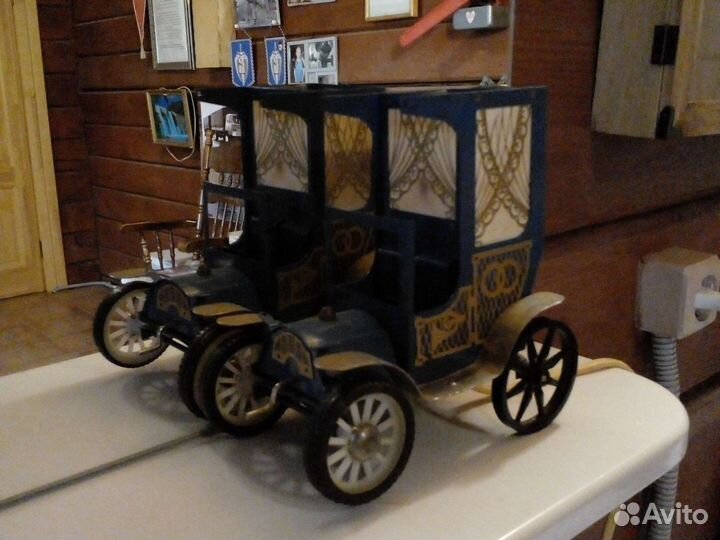 Светильник машинка СССР. Ретро. Паровоз