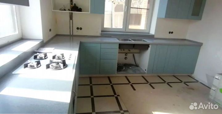 Столешницы кварцевого агломерата под ключ