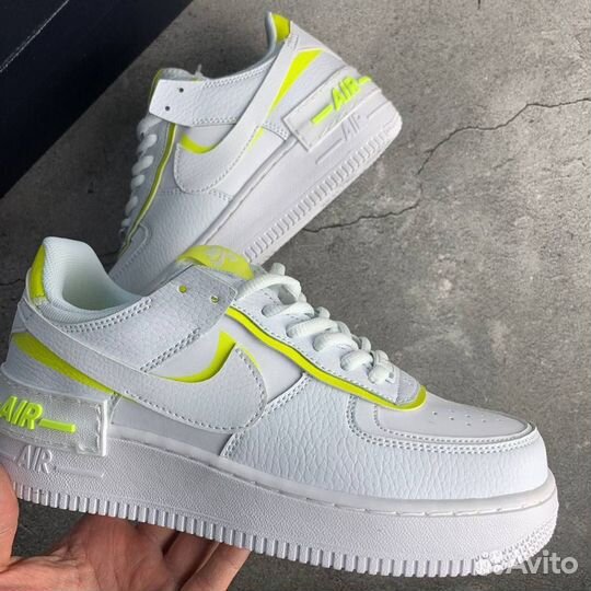 Nike Air Force 1 Low Shadow White Lemon