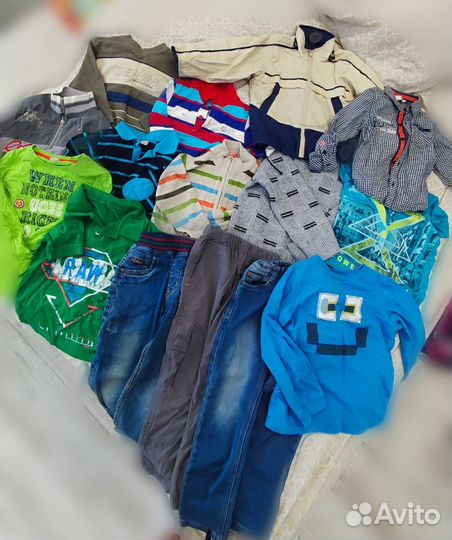 Пакет вещей на мальчика 3-4 года