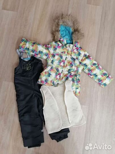 Зимний костюм для девочки