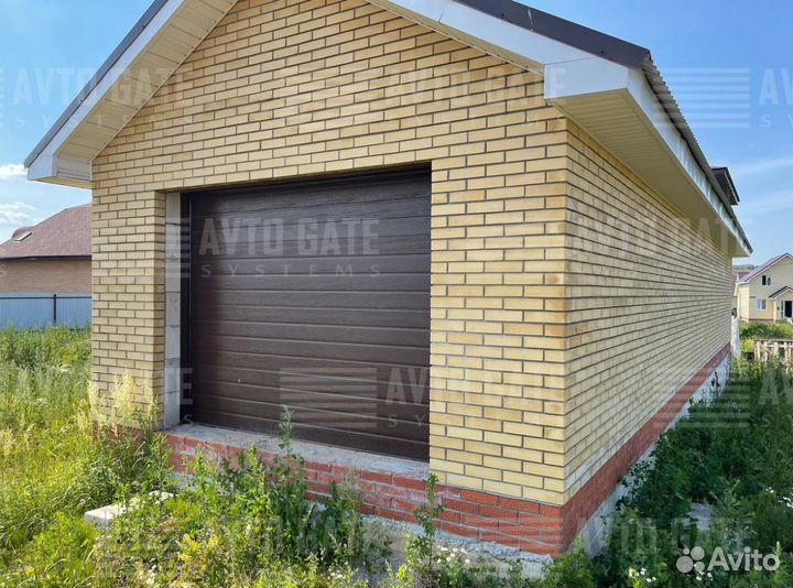 Гаражные ворота секционные