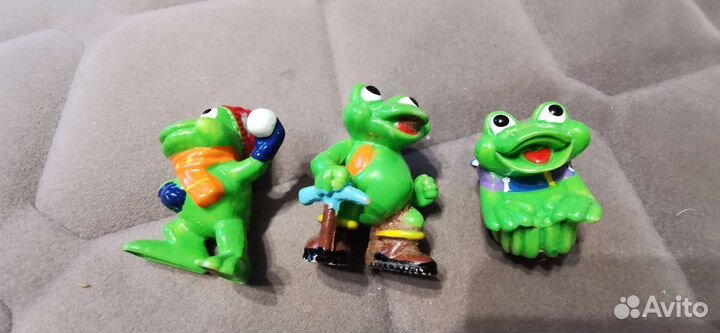 Фигурки из киндер сюрприза 90х