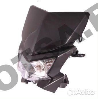 Фара головного света в сборе TTR 125R (черная)