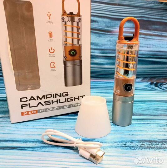 Фонарь светодиодный аккумуляторный