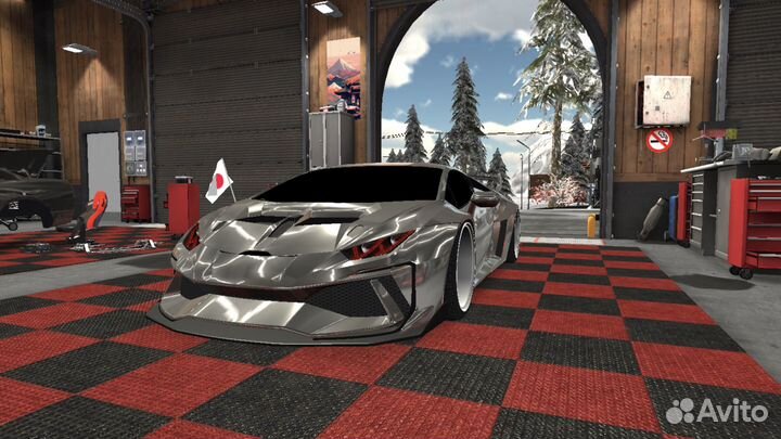 Винилы в car parking