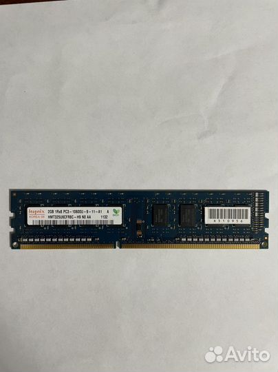 Оперативная память Hynix ddr3 2gb 1333мгц