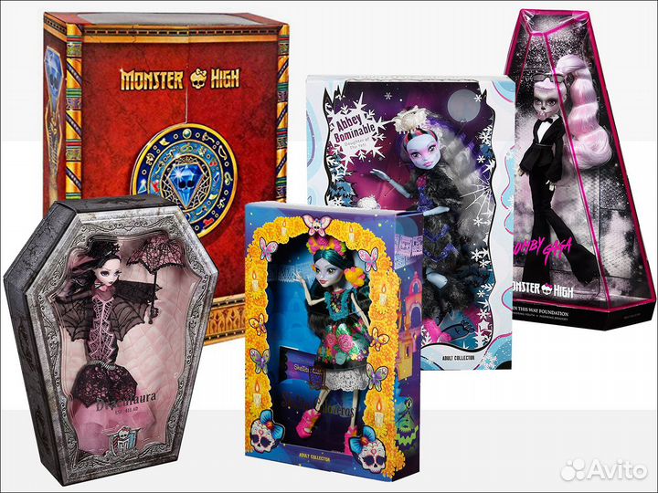Куклы коллектор комик кон Монстр Эвер Афтер Хай