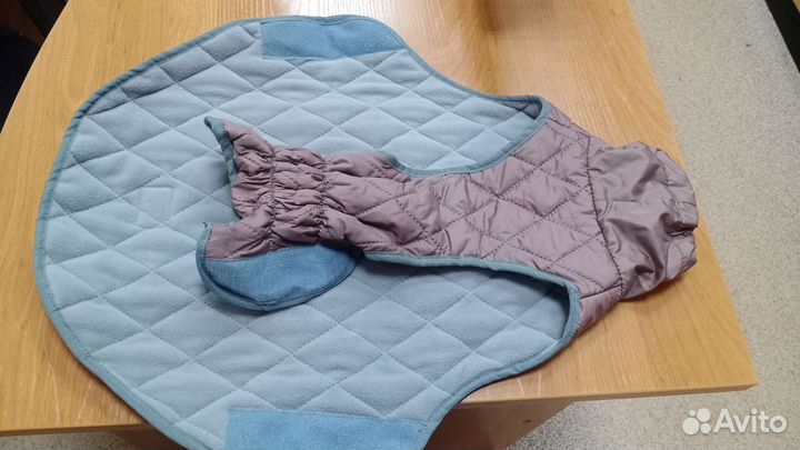 Попона зимняя для собак,длина по спине 45 см