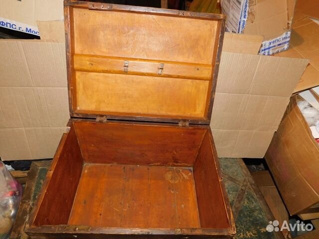 Антикварный сундучок-ларец Российская Империя