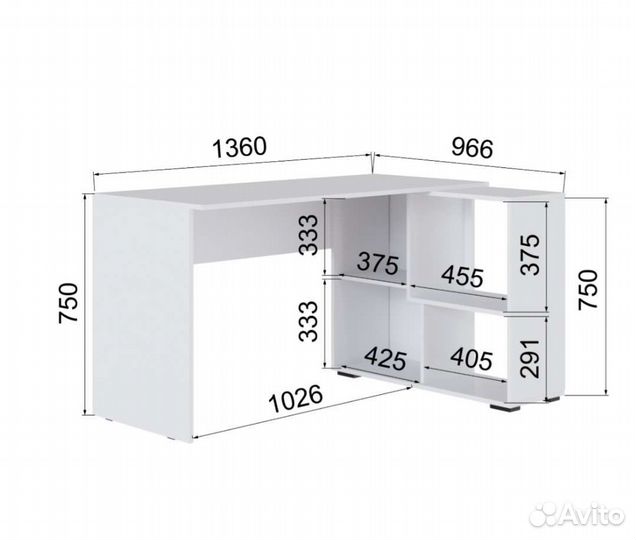 Компьютерный стол скму-4