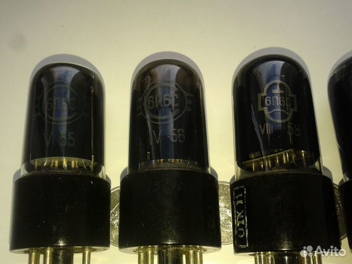Радиолампы 6П6С старые