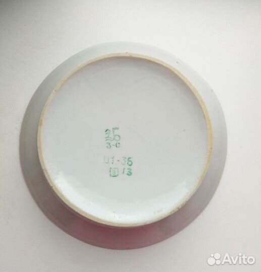 Масленка и основание от маслёнки