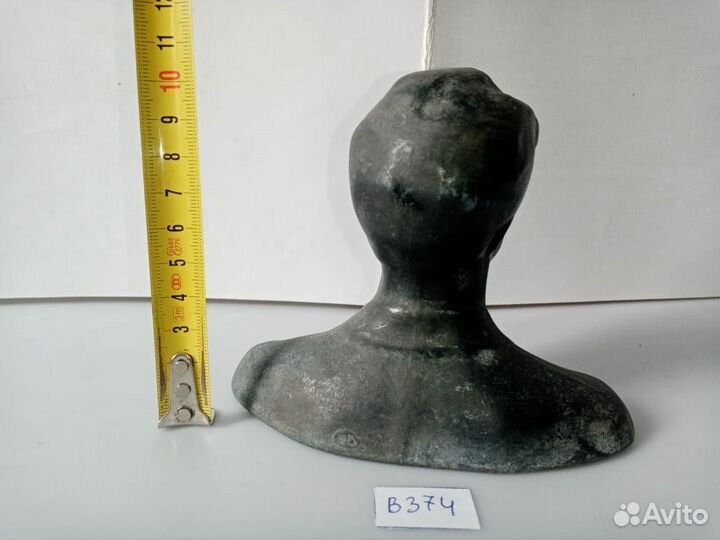 Статуэтка. Бюст. Есенин. Силумин. СССР