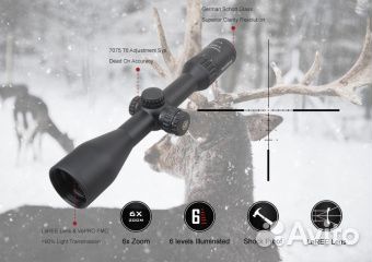 Vector Optics Continental 3-18x50, сетка MOA