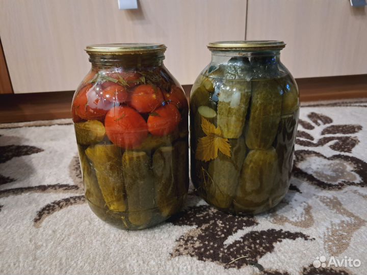 Огурцы маринованные домашние