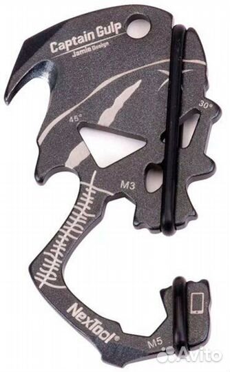 Новый Мультитул брелок Nextool Captain Gulp KT5018