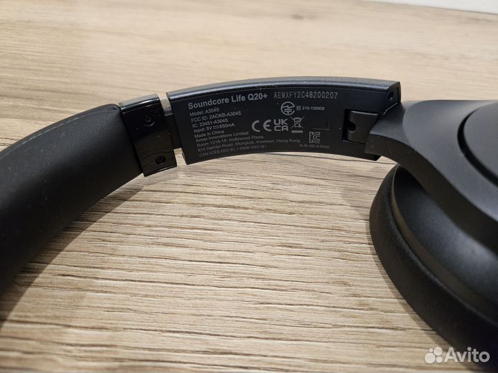 Наушники Anker soundcore q20+