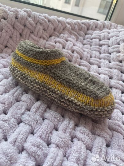 Носки и тапочки домашние шерсть овечья100