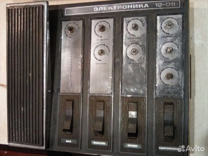 Электроника 12-011 и Компрессор-сустэйнер. Обмен