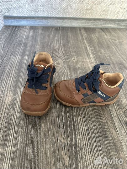 Демисезонные ботинки geox пакетом