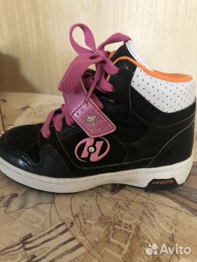 Кроссовки на роликах heelys 31 р