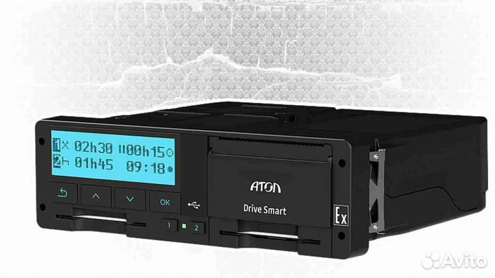 Новый цифровой тахограф Atol Drive