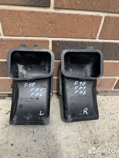 Воздуховод правый левый бмв ф10, ф01, ф06