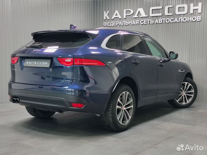 Jaguar F-Pace 2.0 AT, 2017, 184 700 км