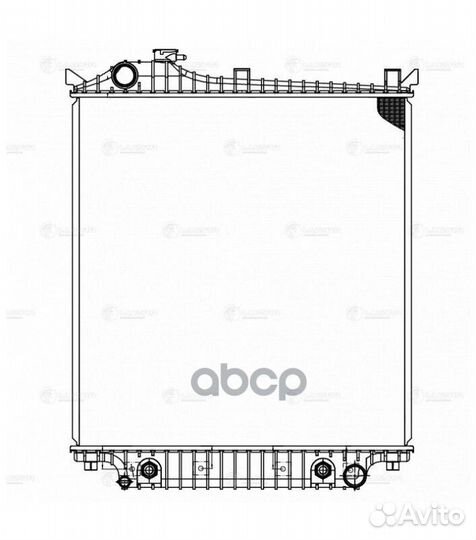 Радиатор охлаждения LRc 1085 luzar